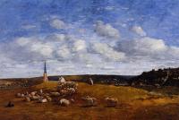 Boudin, Eugene - Landscape near Deauville